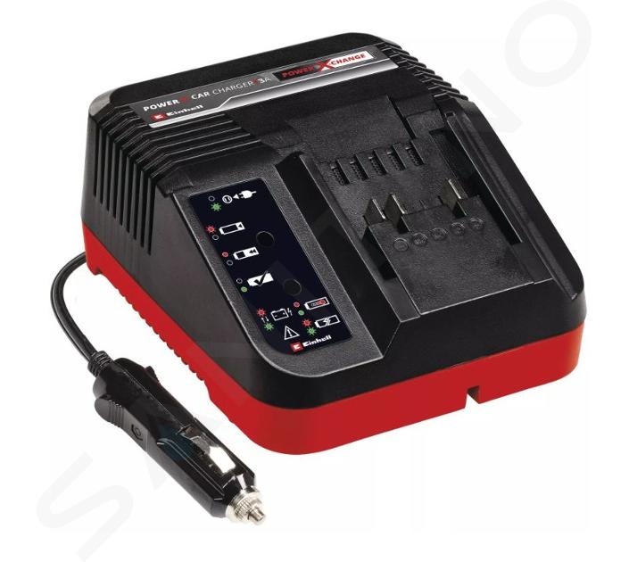 Einhell - Încărcător 3A Power X-Car Charger  pentru baterii de 18 V 4512113