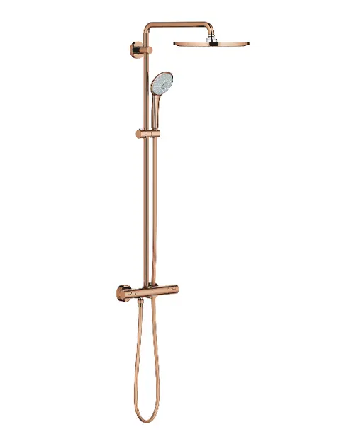 Grohe - Sprchový set 310 s termostatom, 3 prúdy, Warm Sunset 26075DA0IIJ2