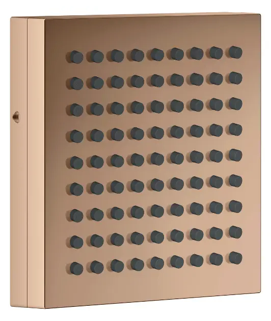 Axor ShowerComposition - Bočná sprcha, EcoSmart, leštené červené zlato 12596300