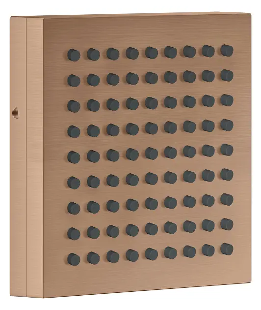 Axor ShowerComposition - Bočná sprcha, EcoSmart, kefované červené zlato 12596310