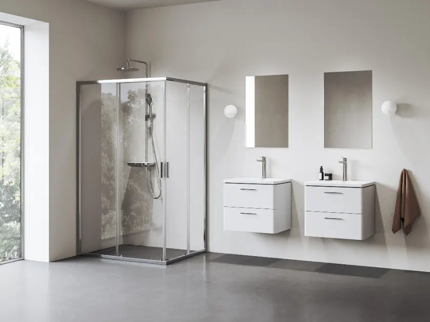 Levně Ravak Blix II - Sprchové dveře NBLRV2K-120, 120x195 cm, chrom/čiré sklo 1XMG0C00Z1