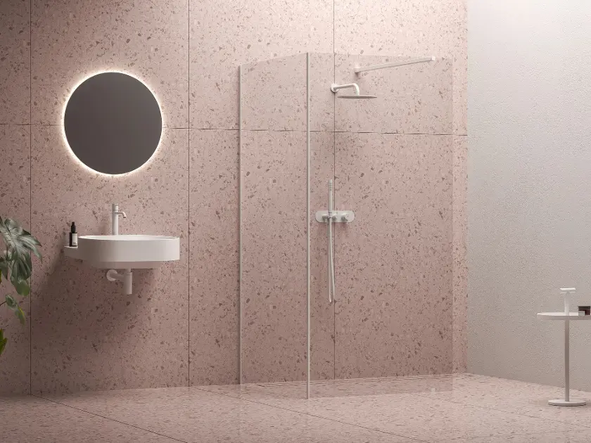Levně Ravak Walk-In - Sprchová stěna Walk-In Corner Set 120x80, dvoudílná, 80x200 cm, matná bílá/čiré sklo GW1CG4E0SZ1
