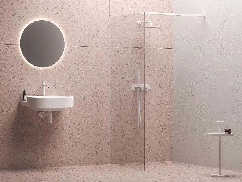 Levně Ravak Walk-In - Sprchová stěna Walk-In Wall Set 140, 140x200 cm, matná bílá/čiré sklo GW9WM0E0SZ1