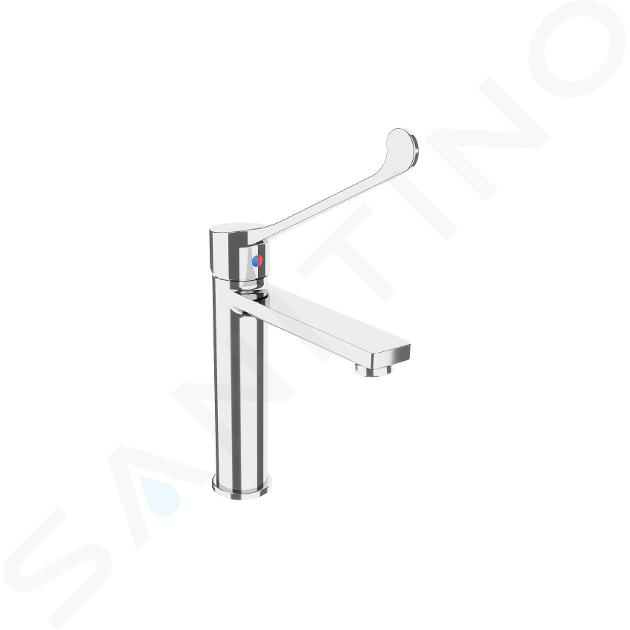 Ravak Safe - Mitigeur de lavabo avec levier médical, chrome X070620