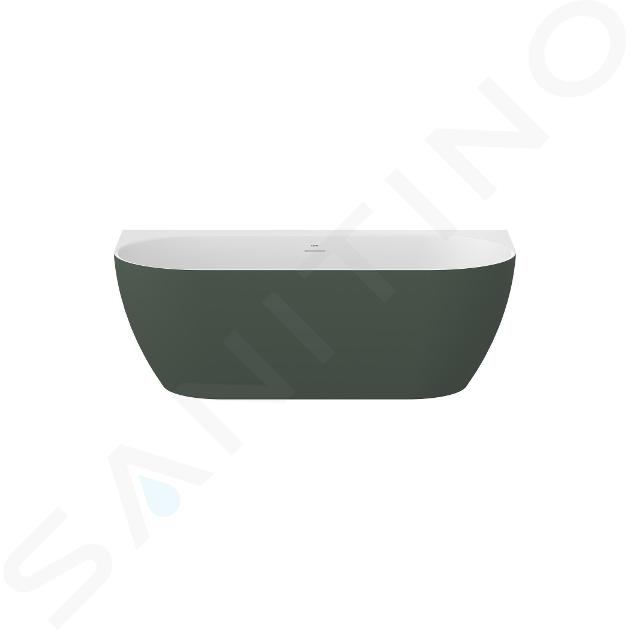 Ravak Freedom Wall Tec - Baignoire 170x87 cm, Grey Green/blanc CE31200000