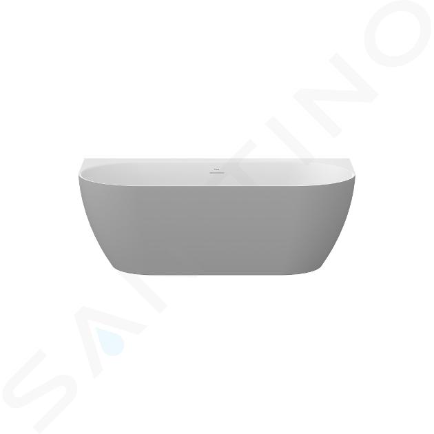 Ravak Freedom Wall Tec - Baignoire 170x87 cm, Smoke Grey/blanc CE31500000