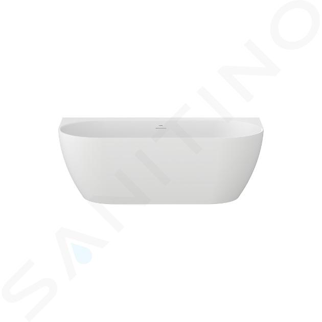 Ravak Freedom Wall Tec - Baignoire 170x87 cm, blanc mat/blanc CE31800000