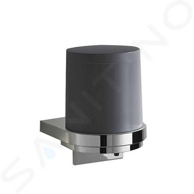 Keuco - Dávkovač mýdla s držákem, 180 ml, antracit/chrom 12752010101ROZ1
