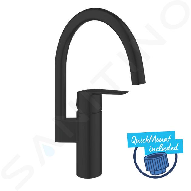 Grohe - Drezová batéria, matná čierna 304692430ROZ2