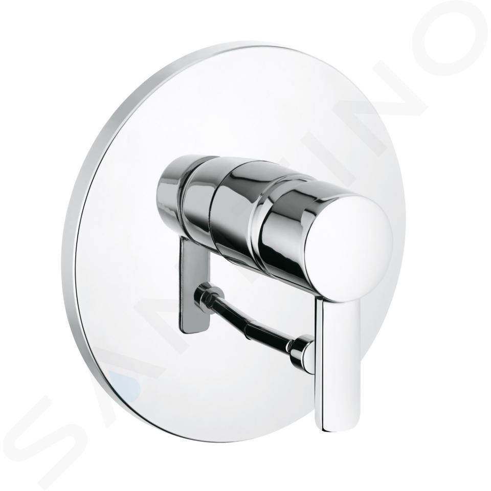 Kludi Zenta - Miscelatore monocomando ad incasso per vasca da bagno, cromato 386500575