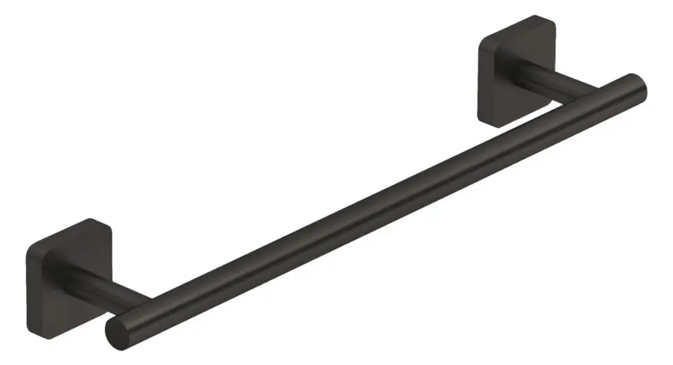 Kludi Vela S - Suport prosop, lungime 35 cm, Gunmetal periat 25962N2