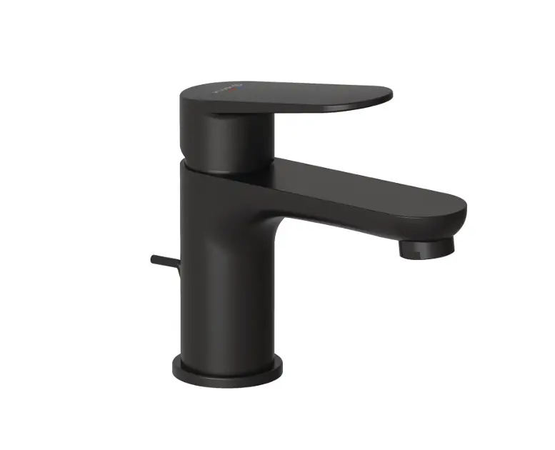 Kludi X1 - Tvättställsblandare med pip, matt svart 322663975