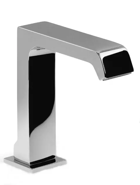 Sapho - Výtoková hubice na okraj vany, šířka 4 cm, kaskáda, chrom B02IIJ1