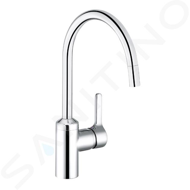 Kludi - Dřezová baterie s výsuvnou koncovkou, chrom 428510578IIJ2
