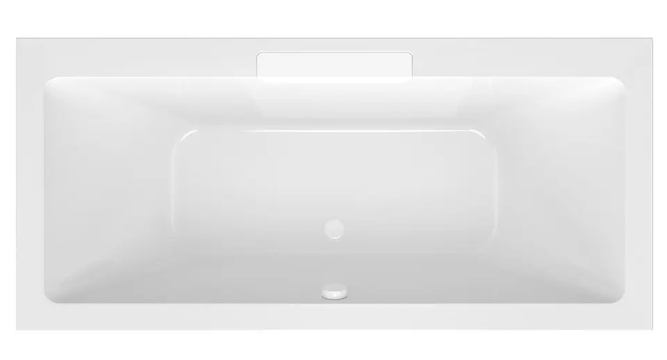 Polysan - Kada 185x85 cm, bijela/bijela 73836.101