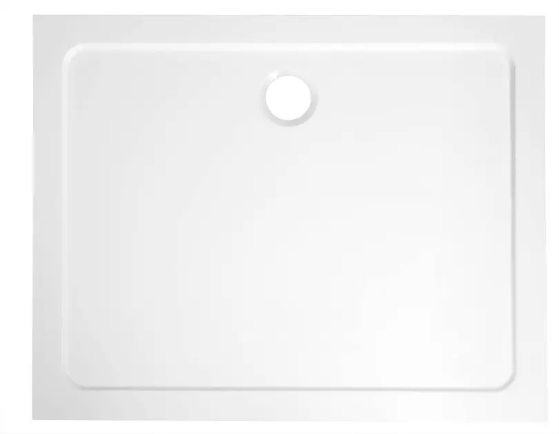 Aqualine Tecmi - Duschwanne 80x70 cm, weiß PQ8070