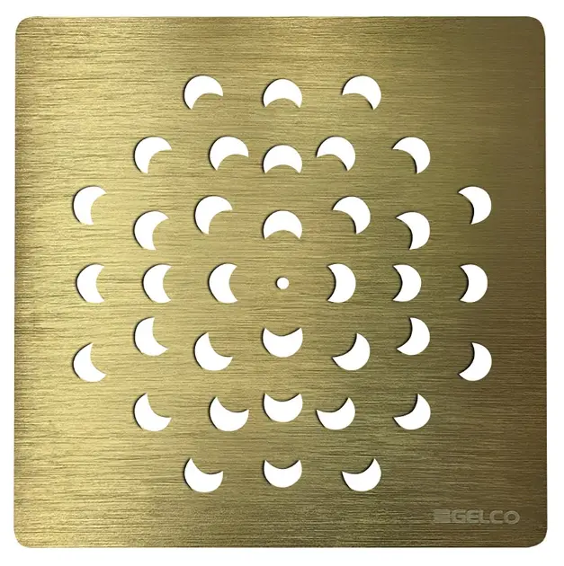 Gelco - Siphonabdeckung, Gold KSM104G