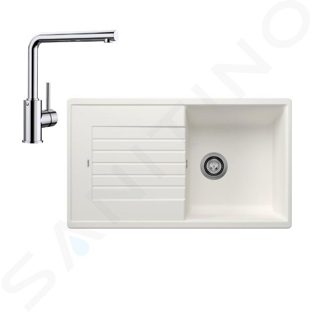 Blanco - Set drezu Zia 5 S a batérie Mila, biela/chróm SET 10-B 25 MILA bil