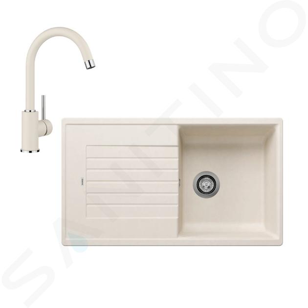 Blanco - Set drezu Zia 5 S a batérie Mida, jemná biela/jemná biela SET 10-C 25 MIDA bilso