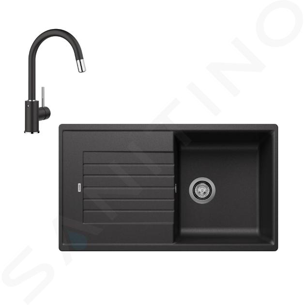 Blanco - Set drezu Zia 5 S a batérie Mida S, antracit/antracit SET 10-D 25 MIDA-S ant