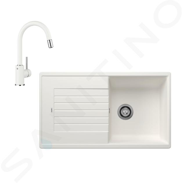 Blanco - Set drezu Zia 5 S a batérie Mida S, biela/biela SET 10-D 25 MIDA-S bil