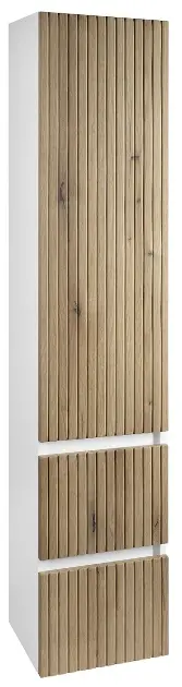 Aqualine Paneda - Visoki ormarić 35x165x31 cm, L/D, emporio hrast PN265