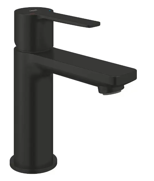 Levně Grohe Lineare New - Umyvadlová baterie s výpustí Push-Open, matná černá 237912431