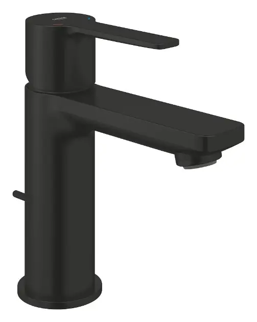 Levně Grohe Lineare New - Umyvadlová baterie s výpustí, matná černá 321092431