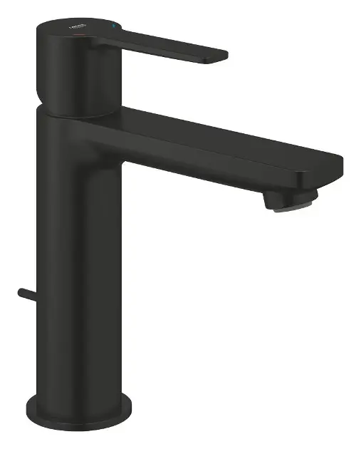 Levně Grohe Lineare New - Umyvadlová baterie s výpustí, matná černá 321142431