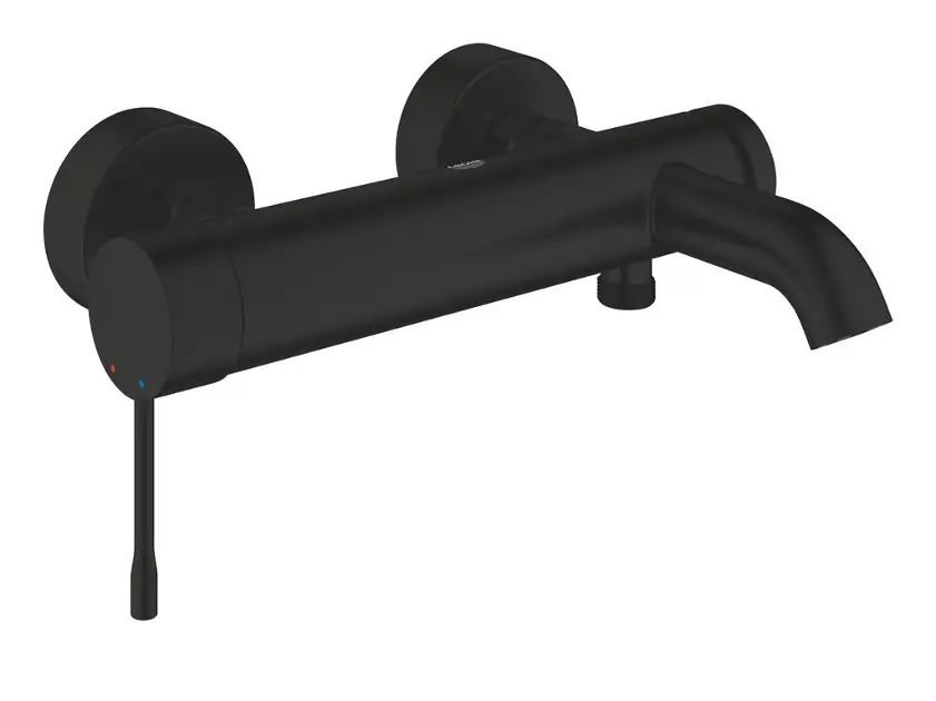Levně Grohe Essence New - Vanová baterie, matná černá 336242431
