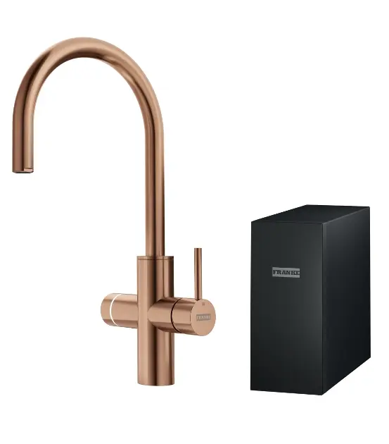 Franke Mythos - Grifo de fregadero con dispositivo de filtrado, de cobre 160.0731.758