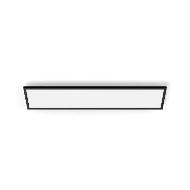 Levně Philips Hue Aurelle - Chytrý stropní LED panel, 120x30 cm, černá 929003597702