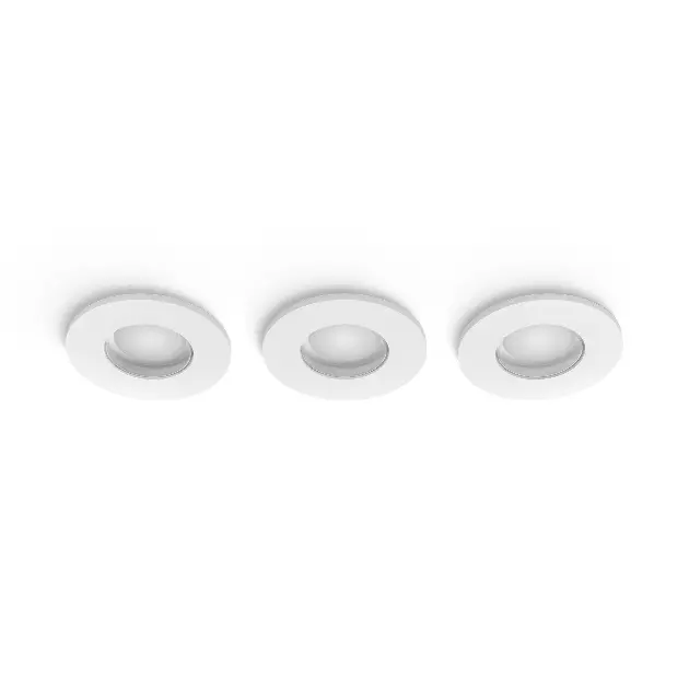 Levně Philips Hue Xamento - Chytré zápustné LED svítidlo, bílá, 3 ks 929004611301