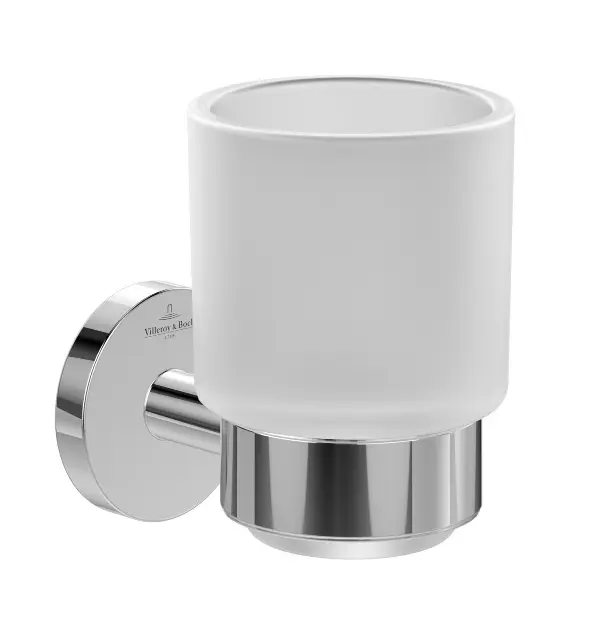 Villeroy & Boch Elements Tender - Поставка за четка и паста, стъкло/хром TVA15101800061