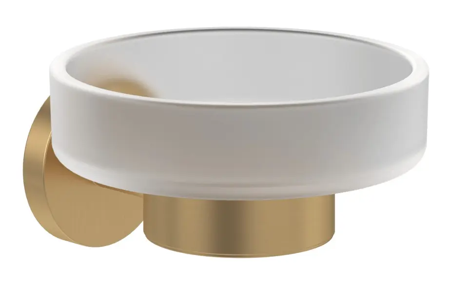 Villeroy & Boch Elements Tender - Сапунерка с поставка, стъкло/полирано злато TVA15101900076
