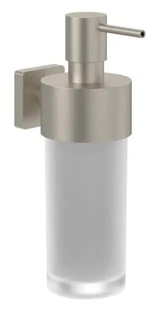 Villeroy & Boch Elements Striking - Дозатор за сапун с държач, матиран полиран никел TVA15200700064