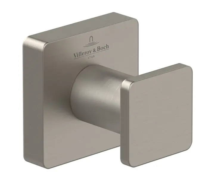 Villeroy & Boch Elements Striking - Кука, матиран полиран никел TVA15201100064