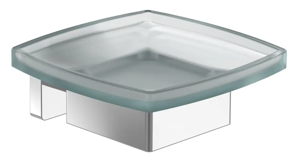 Villeroy & Boch Elements Striking - Сапунница с държач, стъкло/хром TVA15202000061
