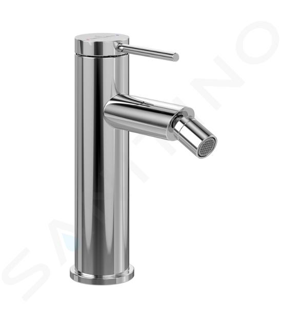Villeroy & Boch Loop&amp;Friends - Bateria bidetowa z odpływem, chrom TVB10620115361