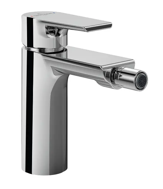 Villeroy & Boch Liberty - Bidet slavina s odvodom, krom TVB10700100061