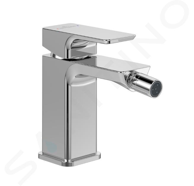 Villeroy & Boch Subway 3.0 - Bateria bidetowa z odpływem, chrom TVB11200100061