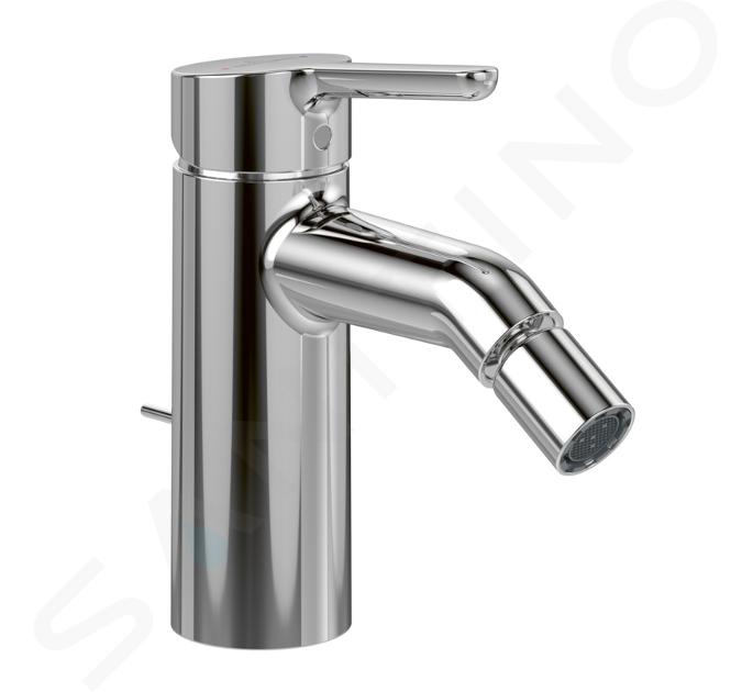 Villeroy & Boch Skyla - Bateria bidetowa z odpływem, AquaSmart, chrom TVB11600100061