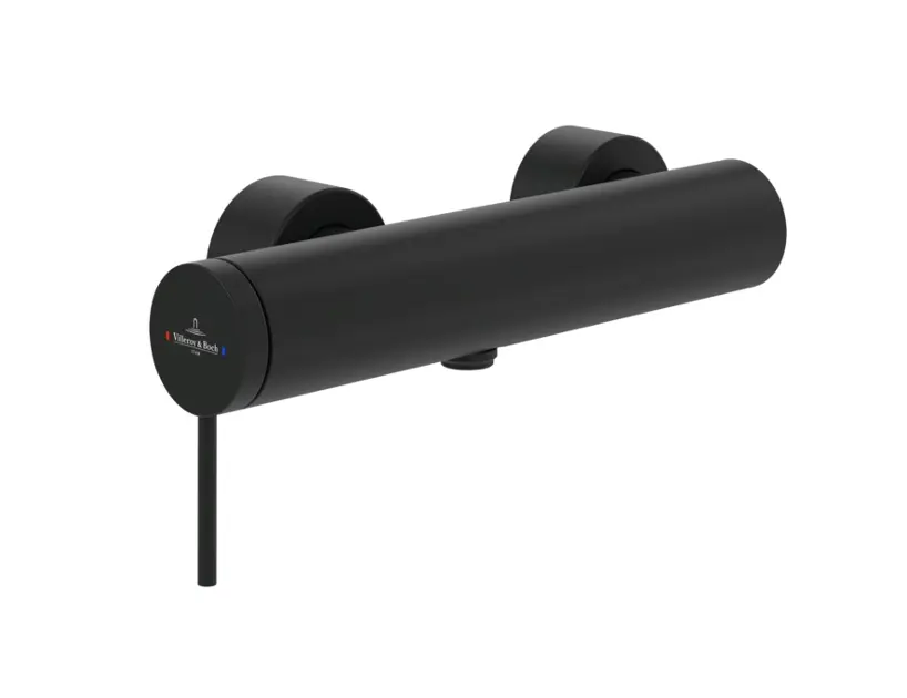 Villeroy & Boch Loop&Friends - Douchekraan, mat zwart TVS106301153K5