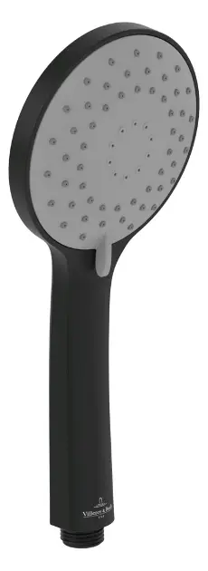 Villeroy & Boch Universal Showers - Sprchová hlavica, 3 prúdy, matná čierna TVS109003000K5