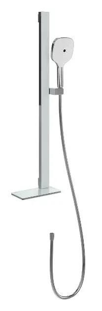 Villeroy & Boch Infinity Showers - Комплект душ слушалка, щанга и маркуч, 3 дюзи, хром TVS11000200061
