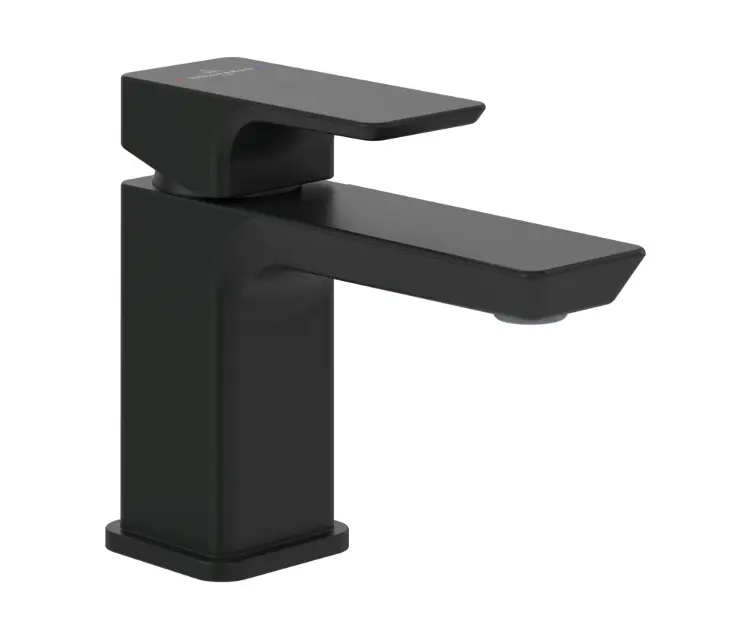 Villeroy & Boch Subway 3.0 - Bateria umywalkowa AquaSmart, czarny mat TVW112001001K5