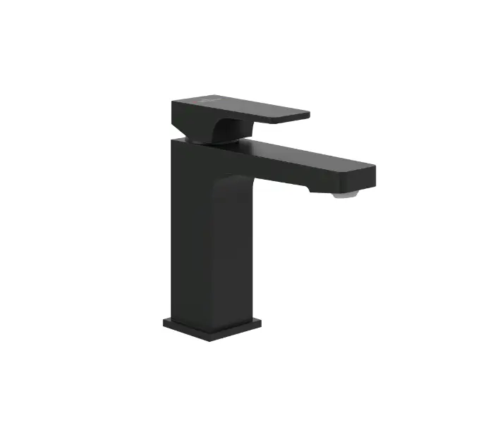 Villeroy & Boch Architectura Square - Umývadlová batéria AquaSmart, matná čierna TVW125004000K5
