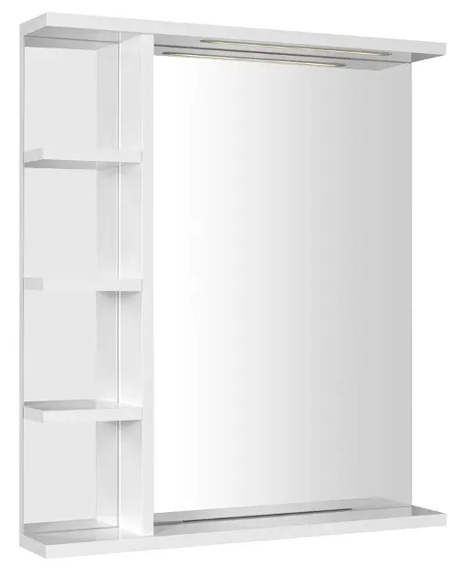 Levně Aqualine Korin - Zrcadlo s LED osvětlením 60x70x12 cm KO370S