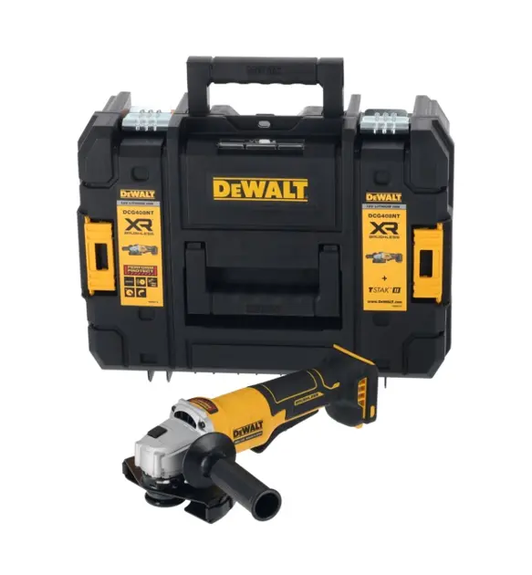 Levně DeWALT - 18V AKU úhlová bruska 125 mm, bez baterie a nabíječky DCG408NT