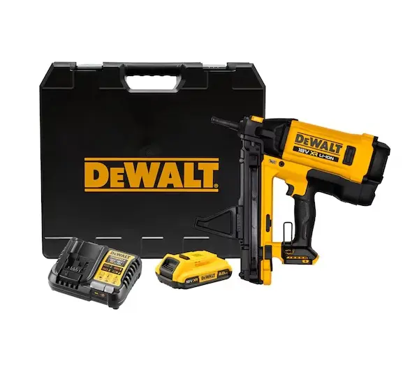 Levně DeWALT - 18V AKU hřebíkovačka 13-40 mm, 1x aku 2,0 Ah Li-Ion, nabíječka DGN845D1